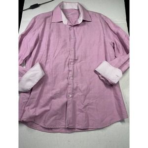 Lanzzino Men’s Lrg Button Up‎ Long Sleeve. Flip Cuff